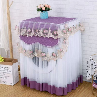 Luxury  Washing Machine Cover (৫ থেকে ১৬ কেজি ) Purple Colour