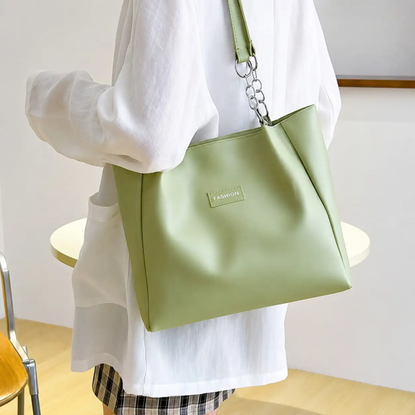 Premium Quality Women PU Leather Handbags ( light green )