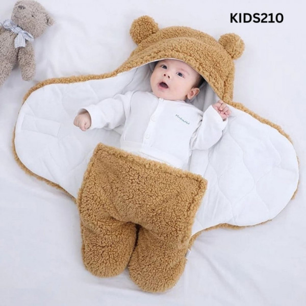 প্রিমিয়াম কোয়ালিটি Baby Blanket (Brown)
