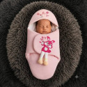 1 পিচ প্রিমিয়াম কোয়ালিটি Baby Blanket (Baby pink)