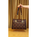 Best Selling Elegant Fanshinuo Leather Crossbody & Shoulder Bag.k6 (Coffee)