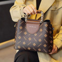 Trending Stylish best PU leather Ladies clutch hand bag K9 (Coffee)