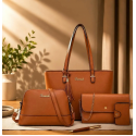 ৪ পিসের ফুল কম্বো সেট(Orenge Color)