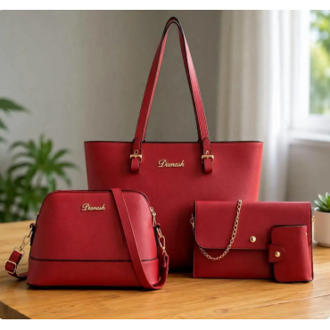 ৪ পিসের ফুল কম্বো সেট(red color)