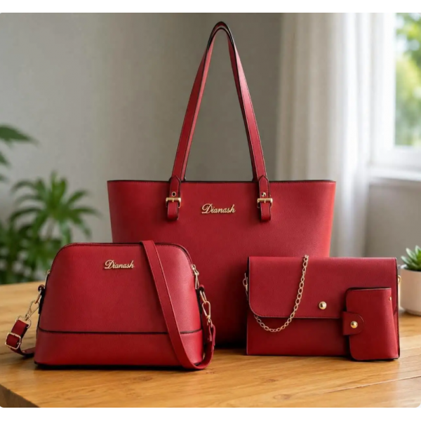 ৪ পিসের ফুল কম্বো সেট(red color)