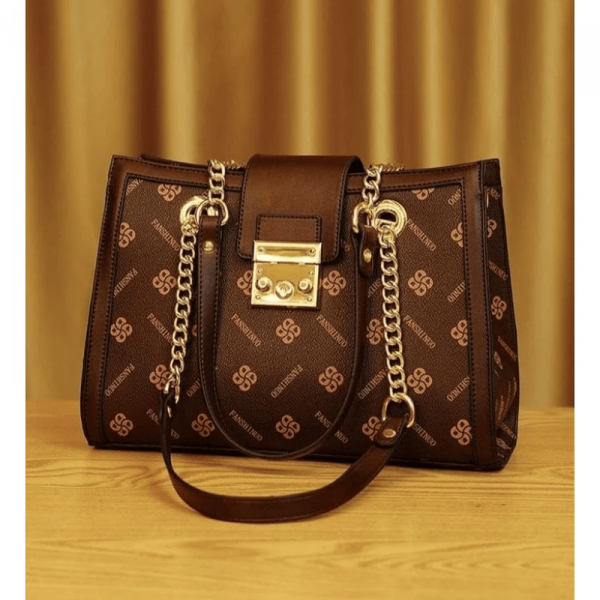 Best Selling Elegant Fanshinuo Leather Crossbody & Shoulder Bag.k6 (Coffee)