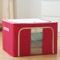 Oxford Fabric Clothes Storage Bag (Red Dot)