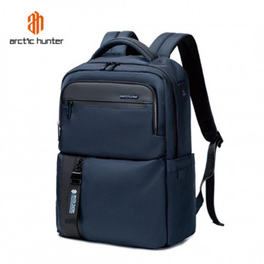ARCTIC HUNTER 15.6 Inch Anti-Theft Waterproof Business Laptop And Travel Backpack [ Blue]