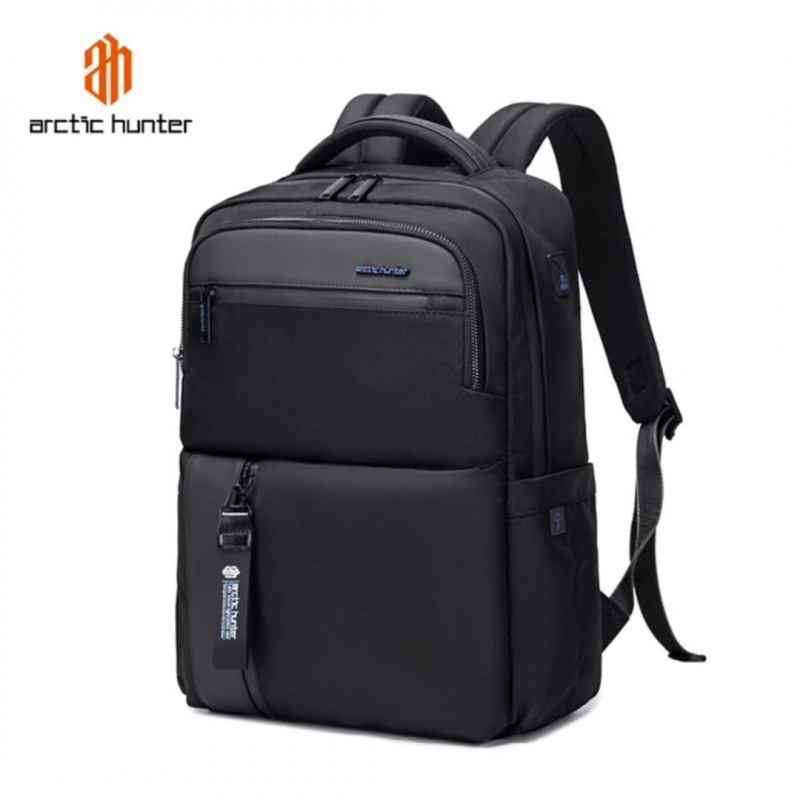ARCTIC HUNTER 15.6 Inch Anti-Theft Waterproof Business Laptop And Travel Backpack [ Black]