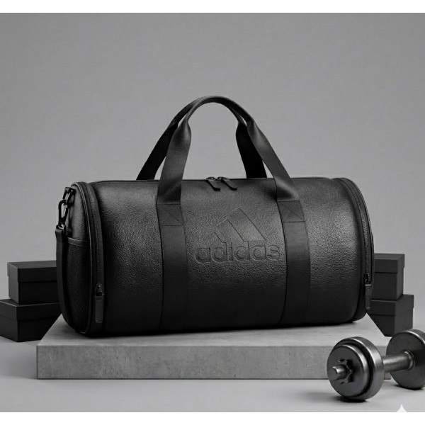 Premium Leather Gym Bag (15 inch) Adidas 