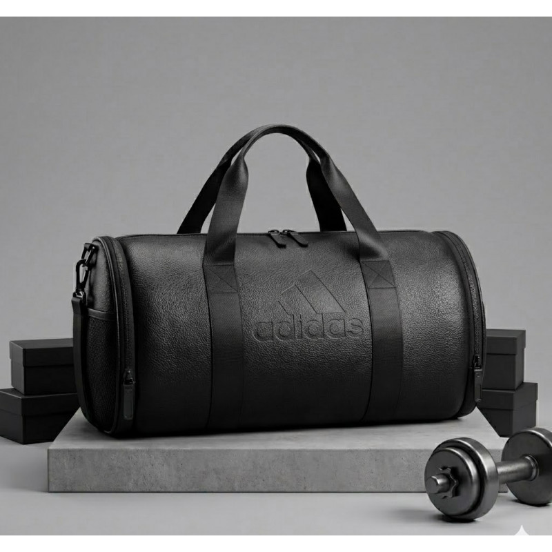Premium Leather Gym Bag (15 inch) Adidas 