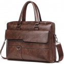  Briefcase Laptop Bag (Coffe)
