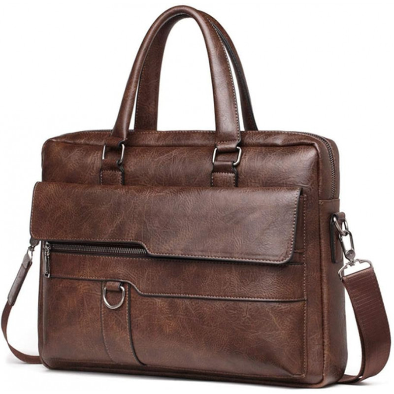  Briefcase Laptop Bag (Coffe)
