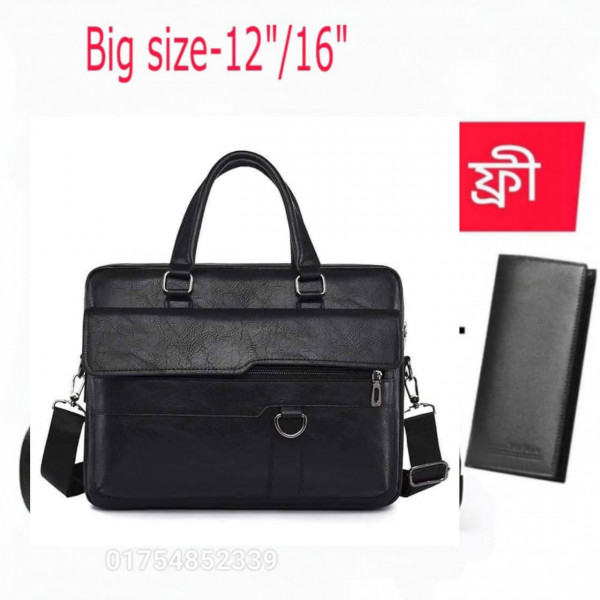 Briefcase Laptop Bag (Black )