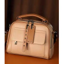 Genuine Soft Leather Handbag(মিষ্টি ব্রাউন কালার)