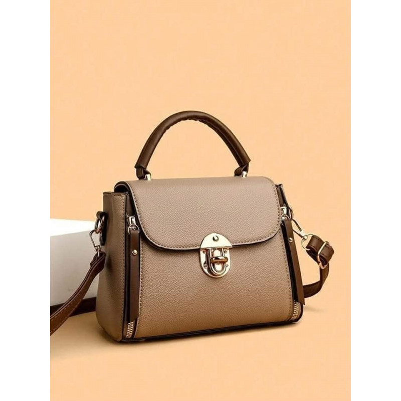 High Quality Luxury Purses And Handbags(Cream colour)