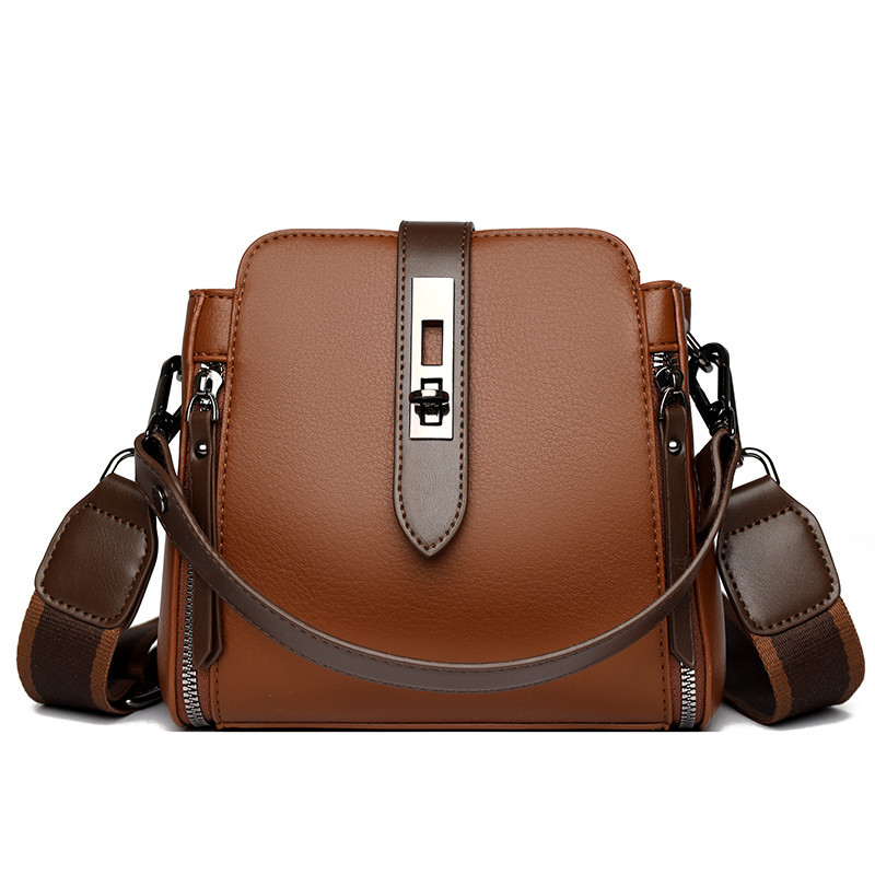 High-quality Messenger Bags  (Kangaroo 3) (Brown)