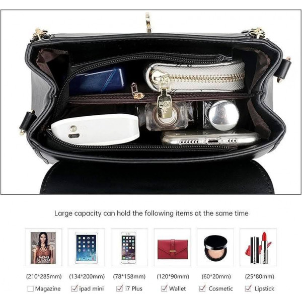 MK Design Luxury Women’s Handbags (Coffee)