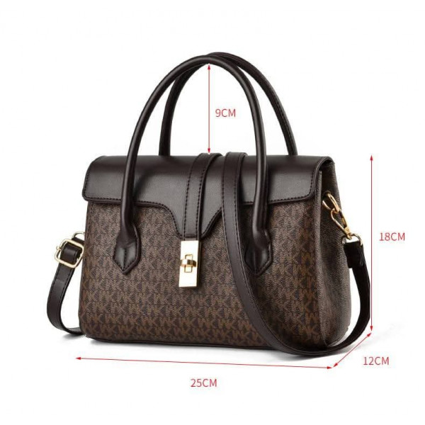 MK Design Luxury Women’s Handbags (Coffee)