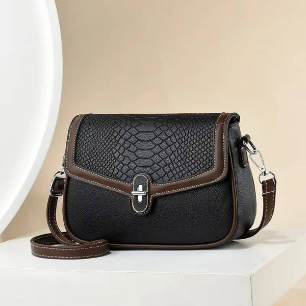  New Women Fashion Crossbody Bags (Black)