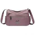 Soft Leather women cossbody bag (Purpel)