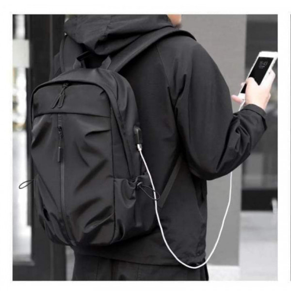 College,laptop,school,office bag (Black)