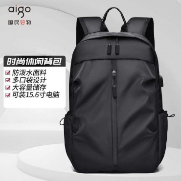 College,laptop,school,office bag (Black)