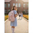 কোরিয়ান স্টাইল স্কুল ব্যাগ School Bag (Pink)