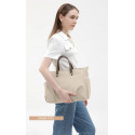 Women Large Capacity Outdoor Tote Bag (অফ হোয়াইট কালার)
