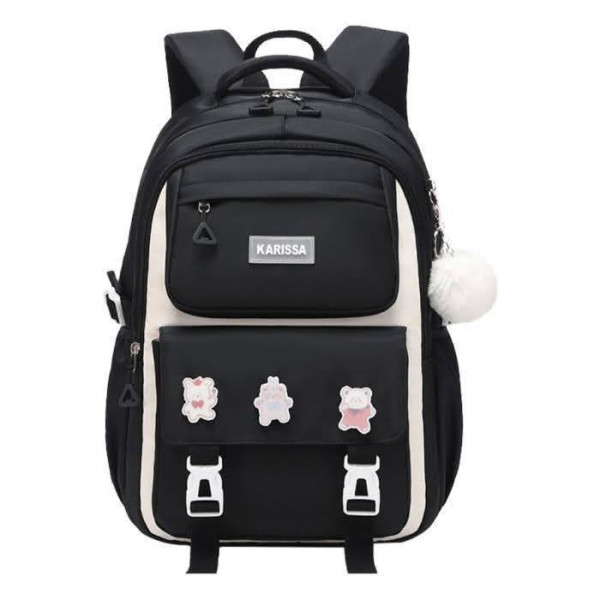 Waterproof  School Bag(Black colur)