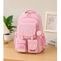 waterproof school bag (Pink) version 10