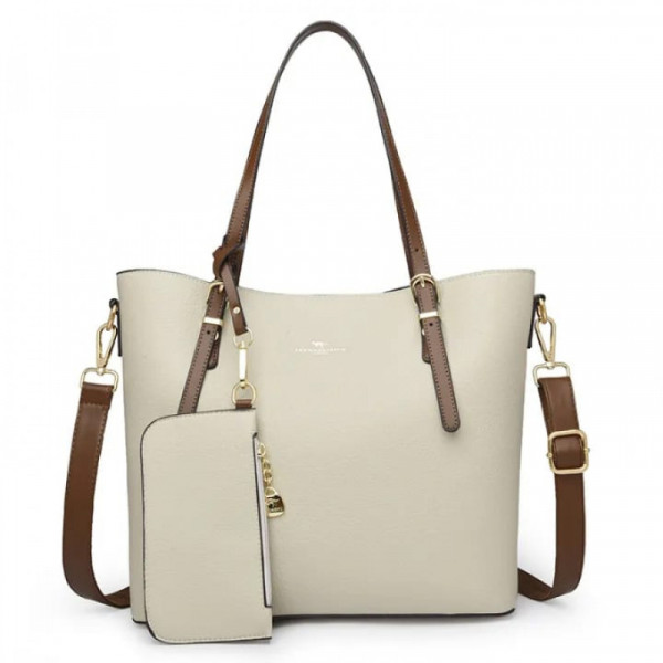 Ladies Tote Bag {Off White}