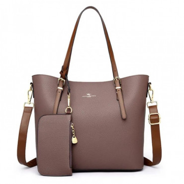 Ladies Tote Bag {Brown}
