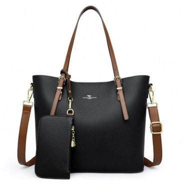 Ladies Tote Bag {Black}