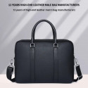 High capacity Men's Shoulder Bag (১২"/১৬") কালো কালার।