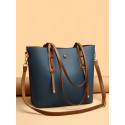 Luxury Women's Tote bag (Blue)