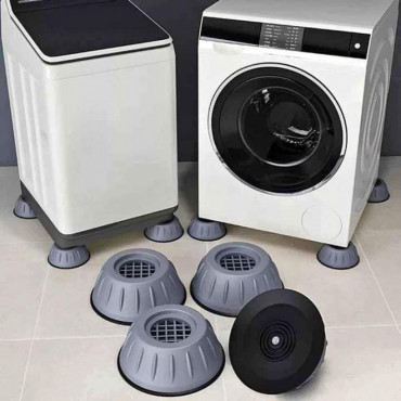 (4 Pcs Set) Anti-Vibration Feet Pads Washing Machine Rubber