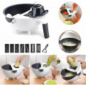  9in 1  Magic Rotate Vegetable Cutter 