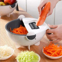  9in 1  Magic Rotate Vegetable Cutter 