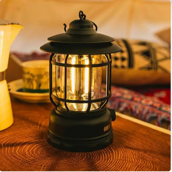 Electric Rechargeable Haricane Lamp(৩ টা কালারের যে কোনো ১ টা পাবেন)
