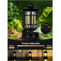 Electric Rechargeable Haricane Lamp(৩ টা কালারের যে কোনো ১ টা পাবেন)