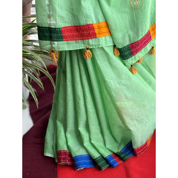 bornil- patchwork sharee