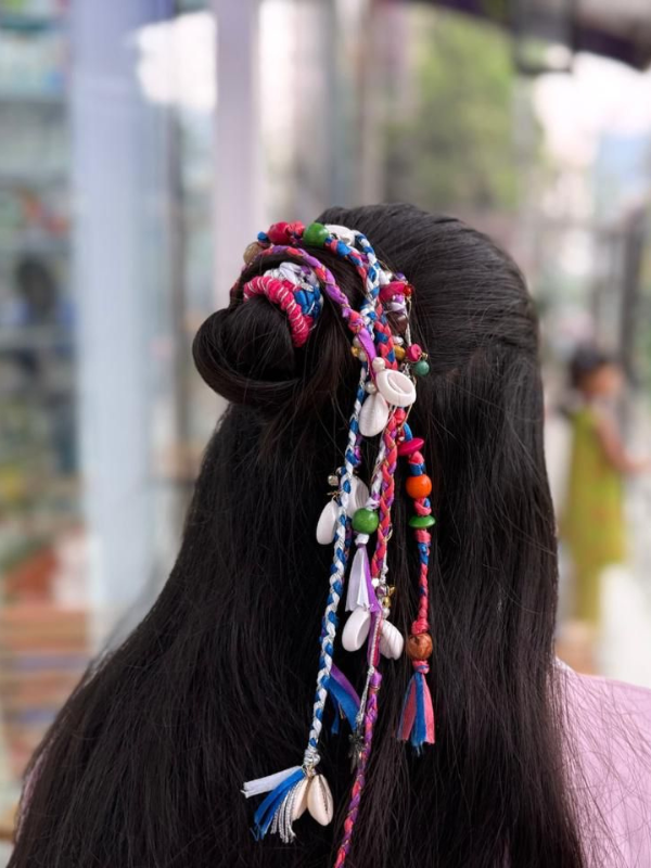 boho hair braid...