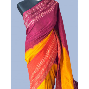 Rayon silk batik