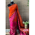 সিল্ক বাটিক শাড়ি