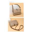 2 Genuine Soft Leather Handbag for Color (khaki) Code : 70