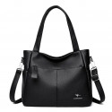 Ladies Elegant Shoulder & Crossbody Bag (Black)