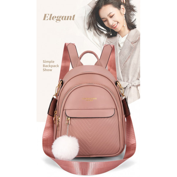 Gorgeous Mini Backpack 3{ pink}