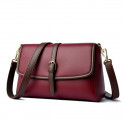Genuine Soft Leather Handbag for Ladies (Meroon)