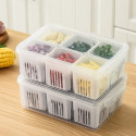 6 Grid Fridge Storage Box ( ১ সেট )